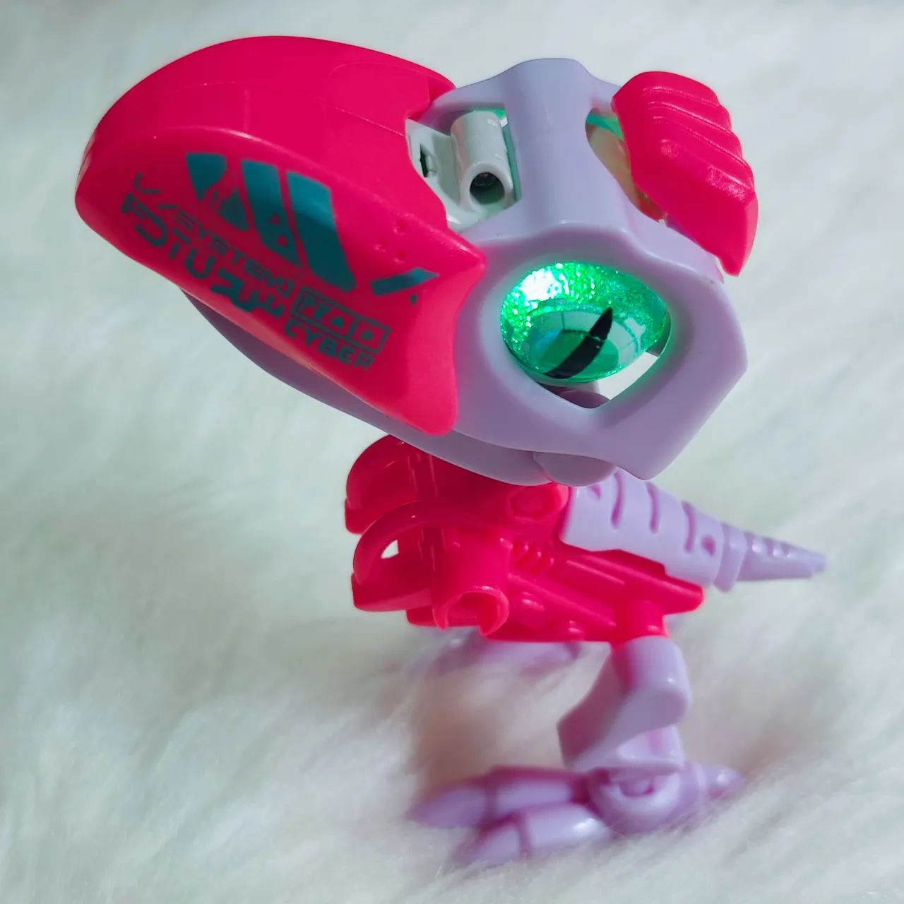Brinquedo Dino Com Luz E Som Biopod Cyberpunk