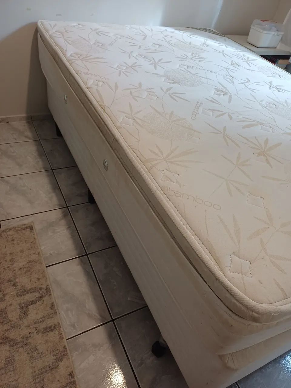 Cama box e colchão  - Foto 4