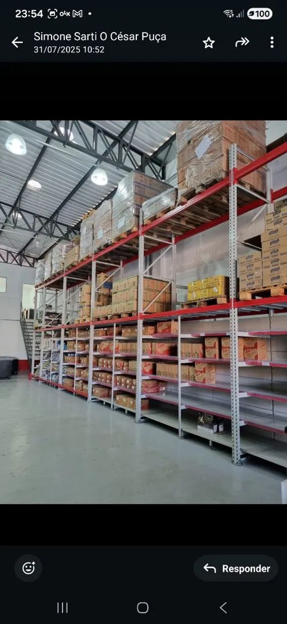 Porta Palete Gôndolas Industrial  - Foto 2