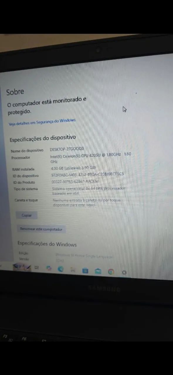 Notebook Samsung  - Foto 4