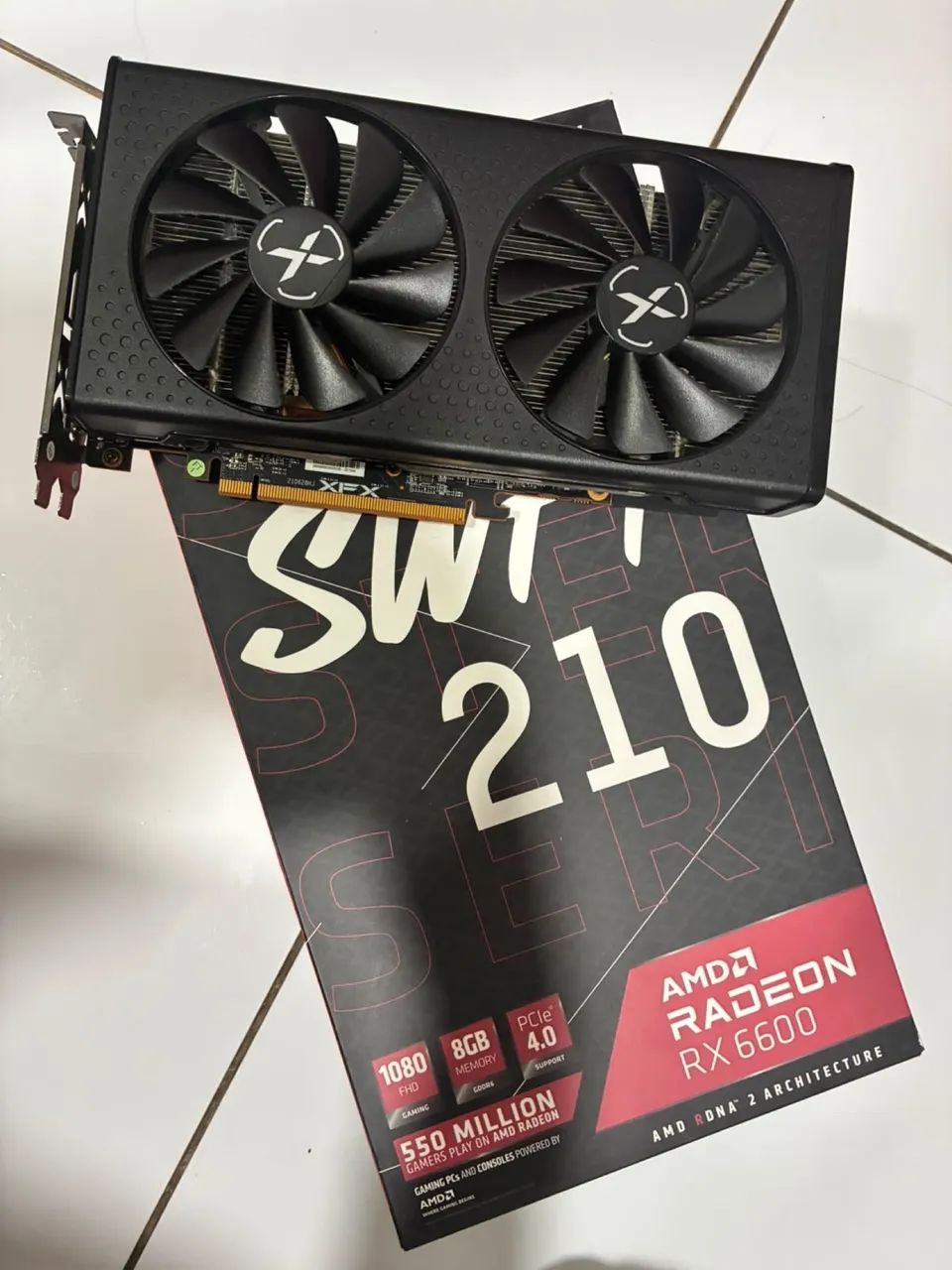 PLACA DE VIDEO RX6600 XFX - Foto 3