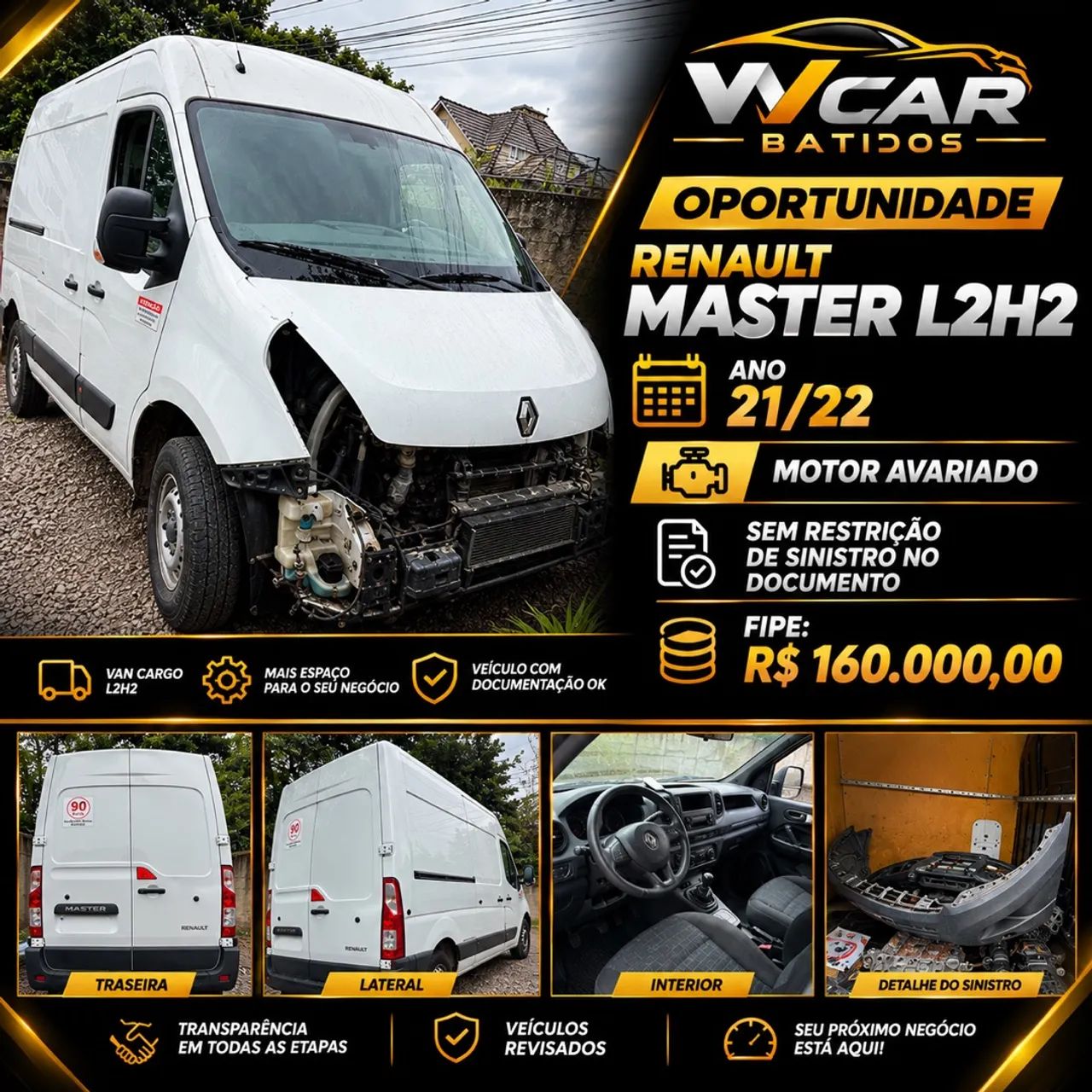 Renault Master Master 2.3 dCi Furgão 16V Diesel 2022
