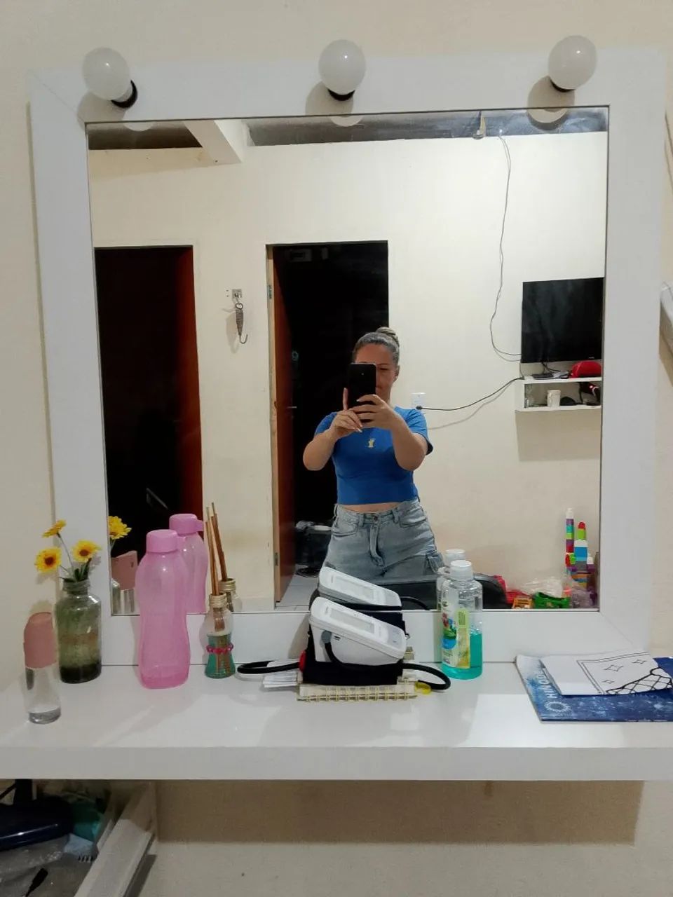 Penteadeira com luminária