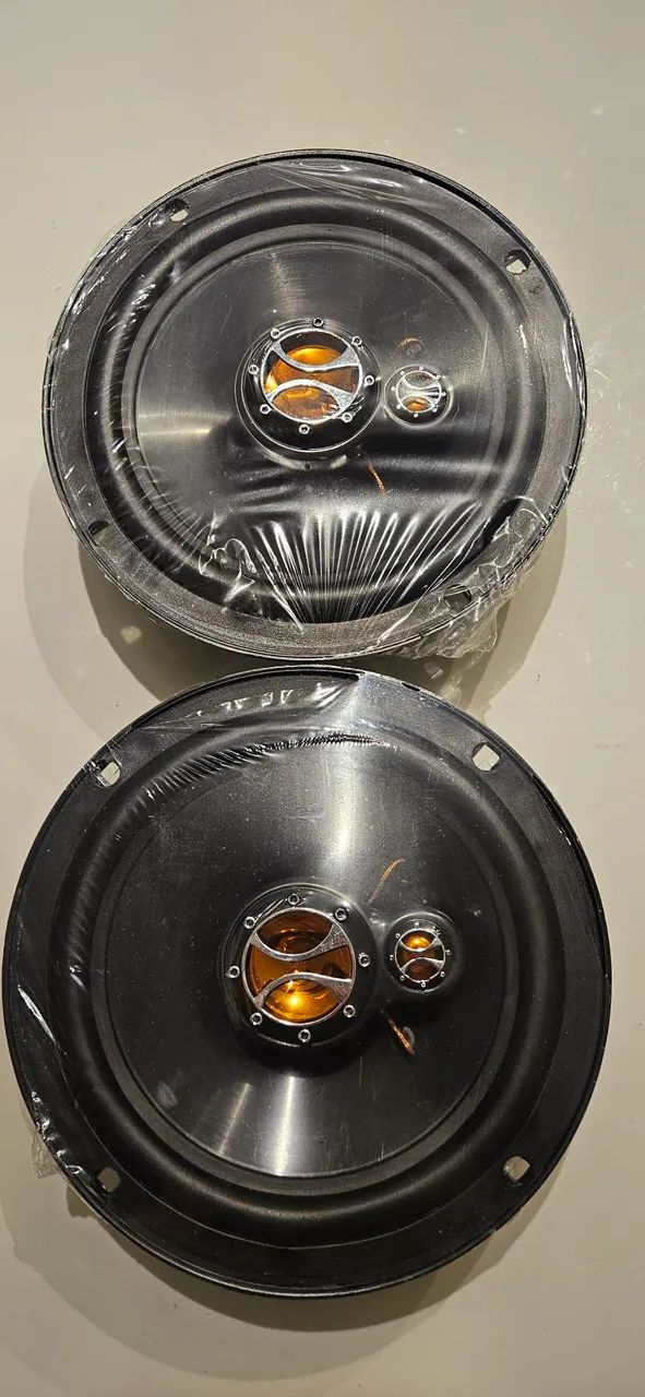 Par de alto falantes DZR 6 polegadas Triaxial - Equipamentos e
