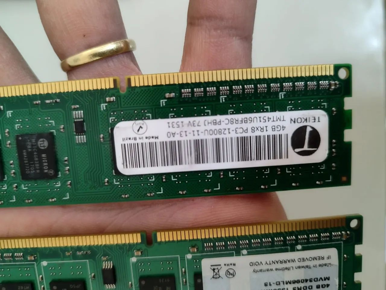 Memoria ram 4GB
