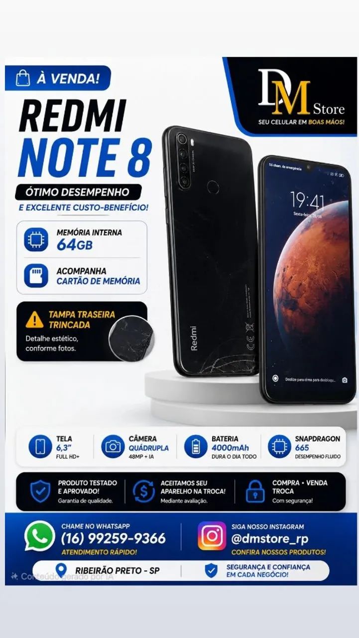 Samsung A71/ A30s/ redmi Note 8 - Foto 3