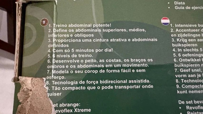 Roda Abdominal Aparelho De Ginastica Revoflex Xtreme Com 44 Exercicios E Elasticos Para Tr - Foto 4