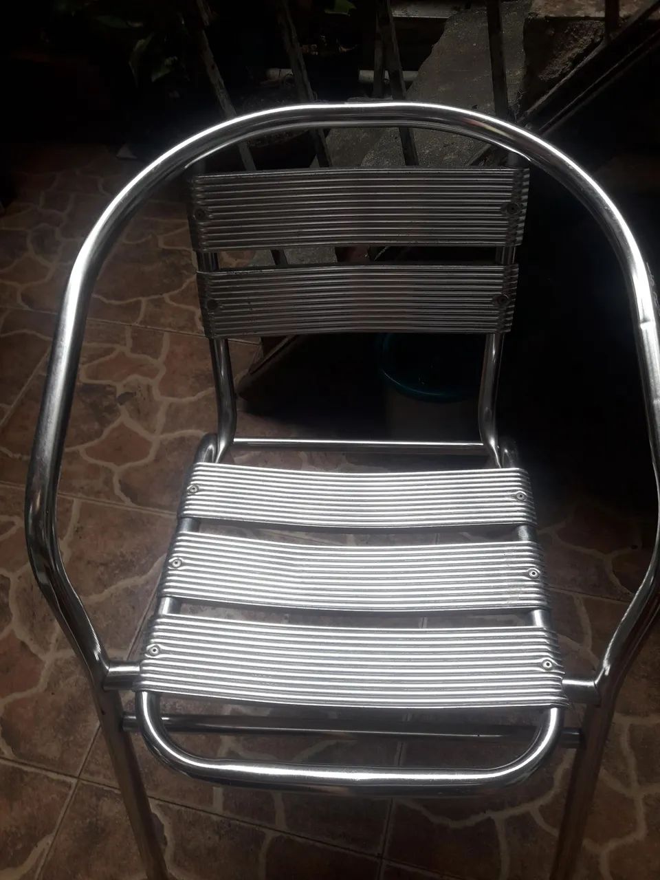 Cadeira de alumínio  1 - Foto 2