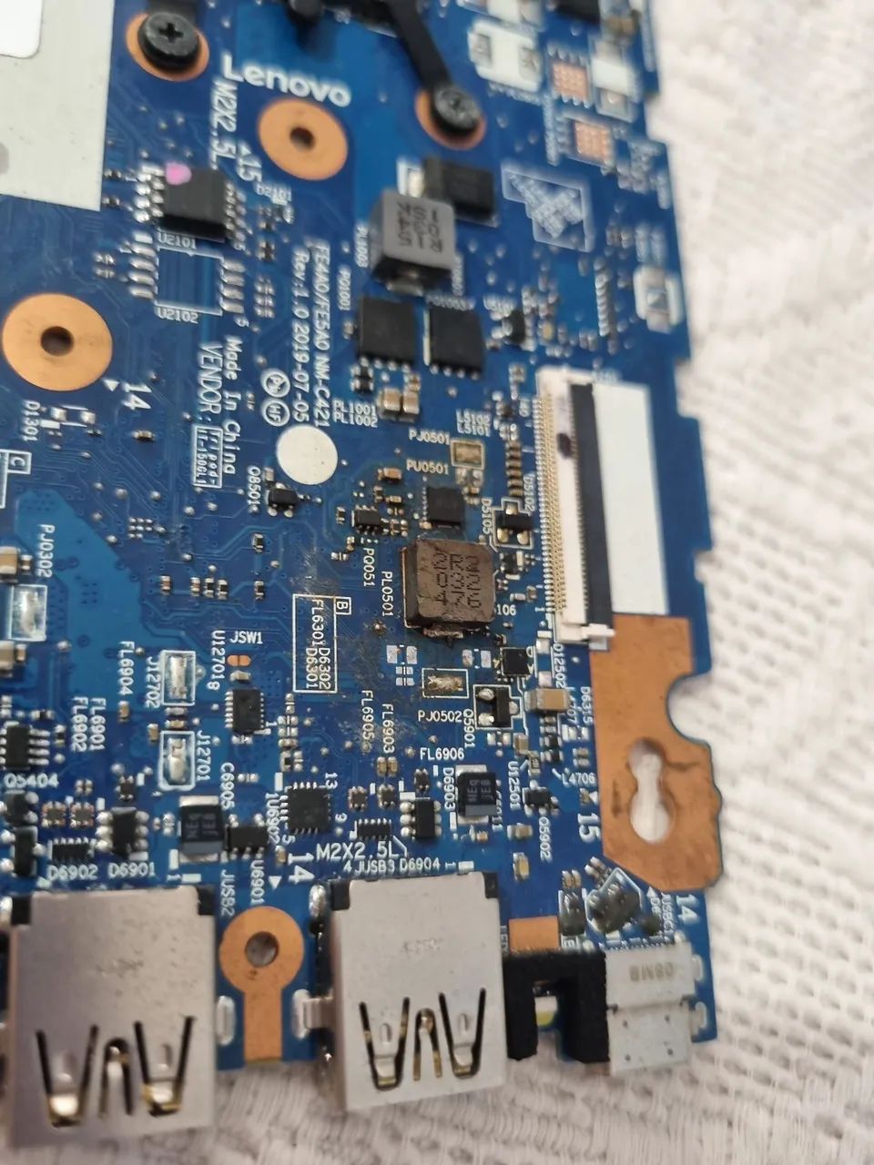 Placa mãe Thinkpad E14 Gen1 - i7 10°Gen - Foto 3