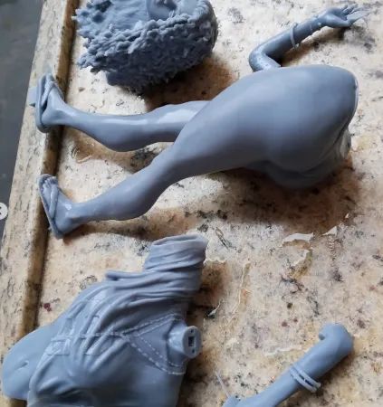 Action Figure Morena GTA 6 (para pintura) - Foto 2