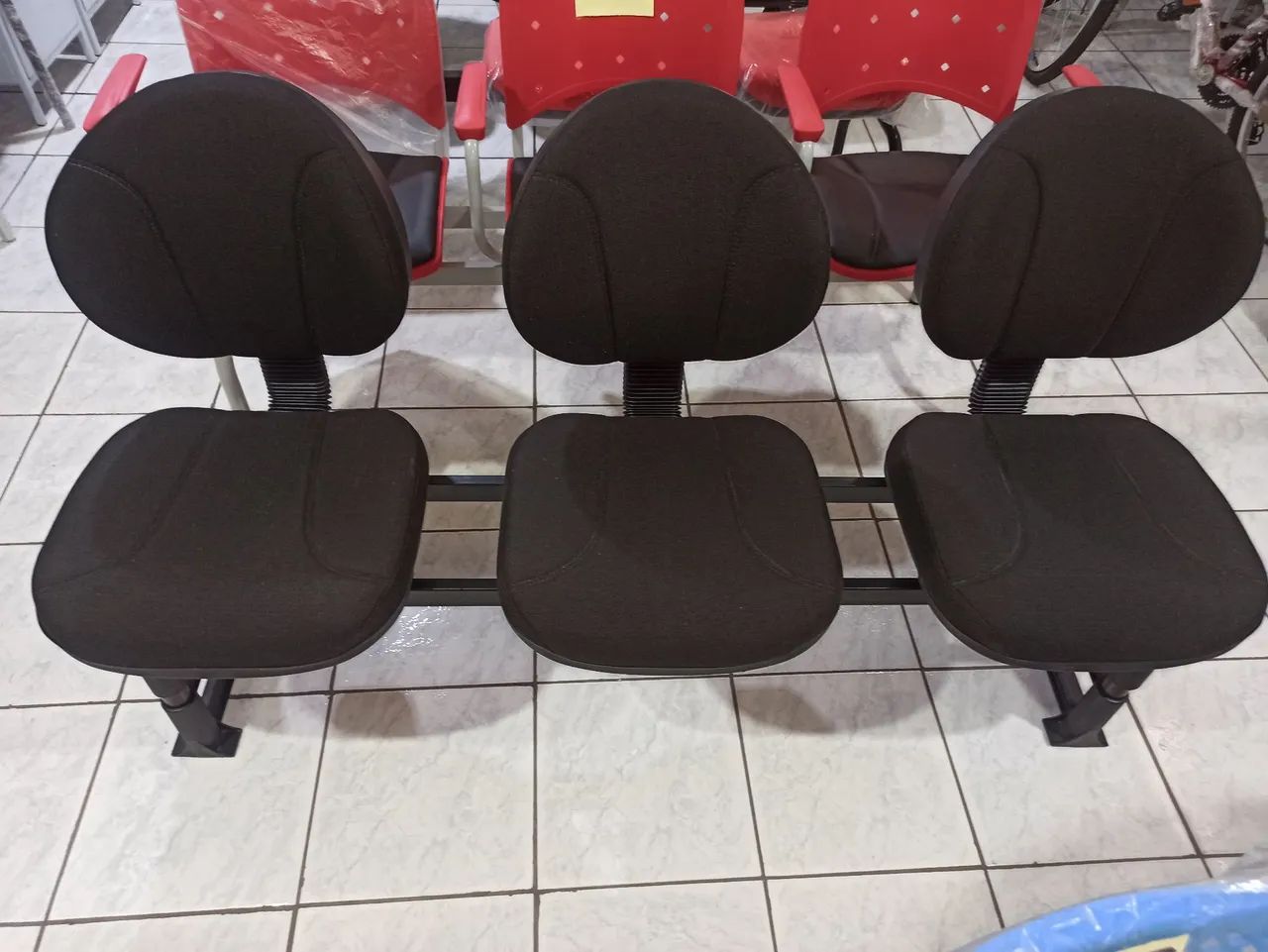Longarina de 3 lugares 