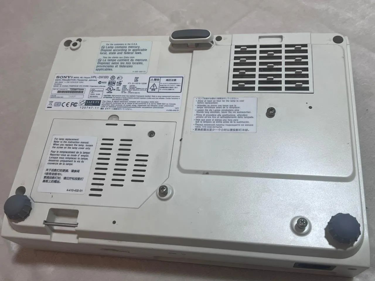 Projetor Sony VPL DX 120 - Foto 5
