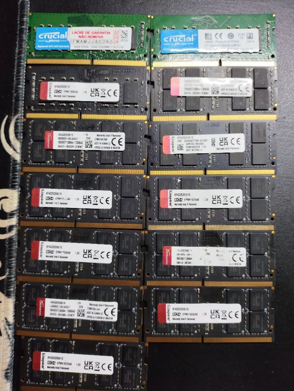 Lote Ssd e memória ram ddr4 - Foto 3