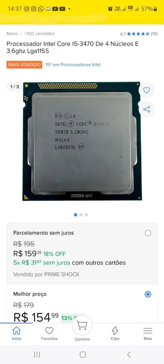 Processador I5 3470 - Foto 5