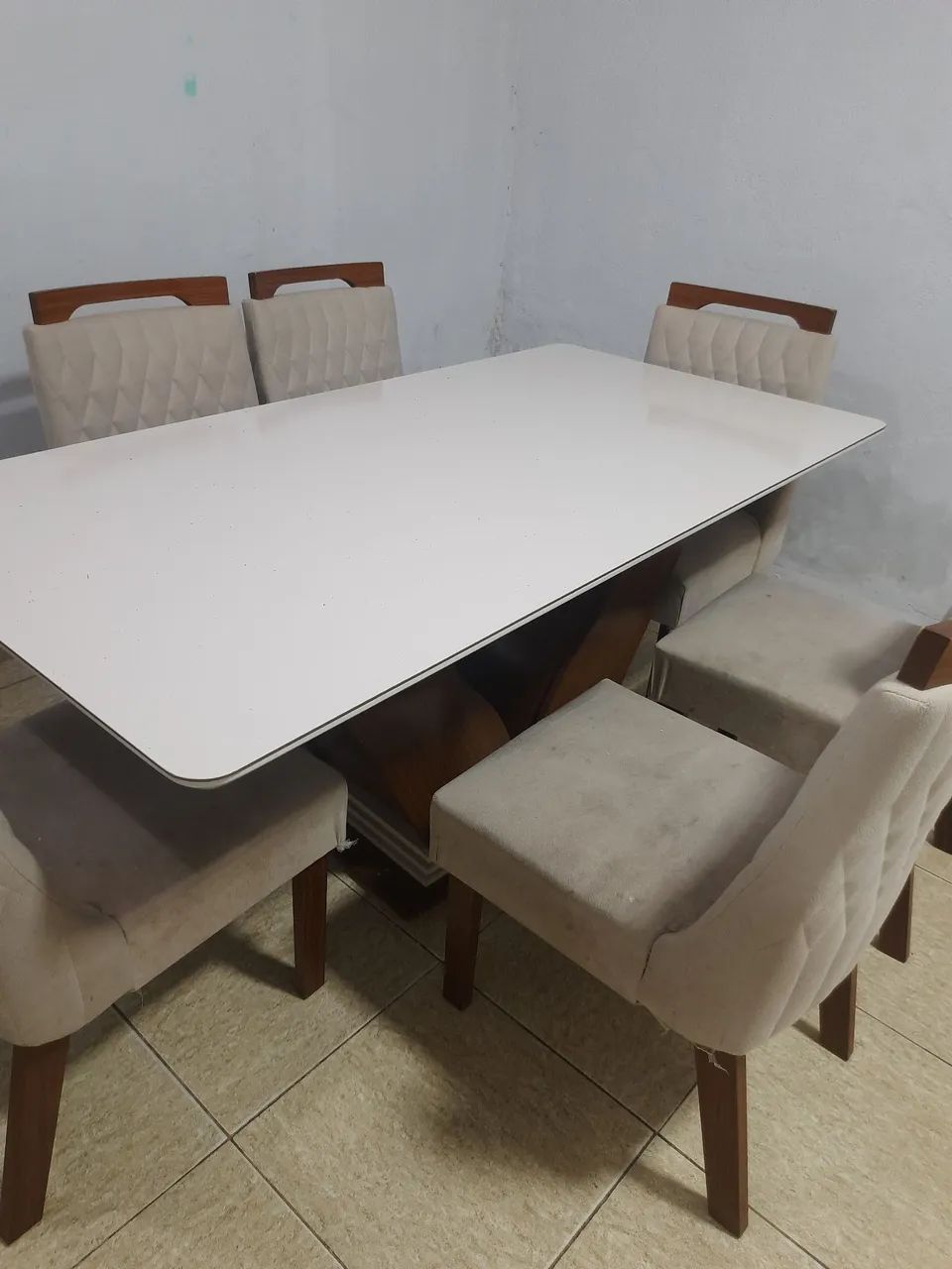 Mesa de jantar 6 cadeiras - Foto 4
