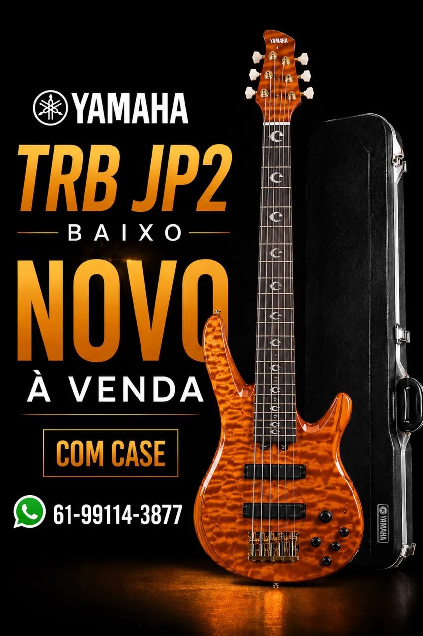 BAIXO YAMAHA TRB JP2 NOVO - Foto 5