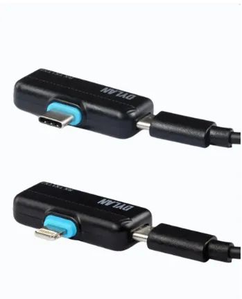 Microfone Sem Fio Dylan TM-6 Combo Lapela com 2 Transmissores e Cancelamento de Ruído - Foto 2