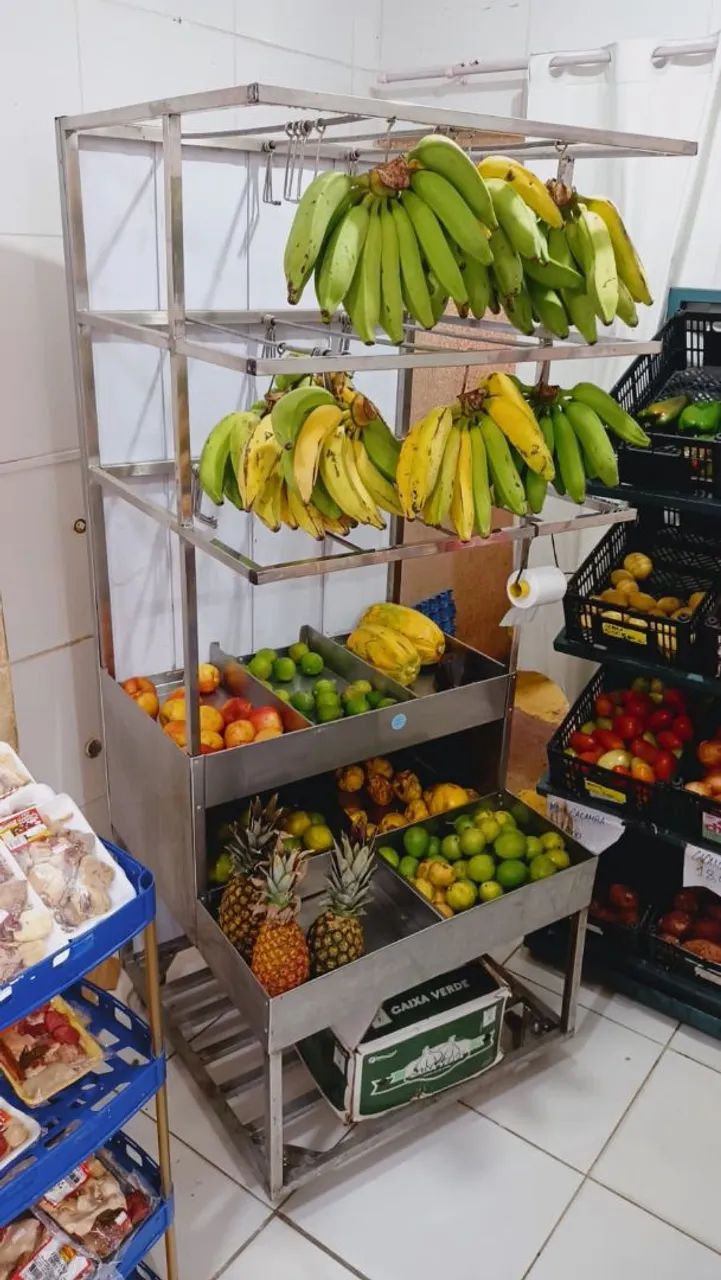 Expositor de frutas em inox  - Foto 4