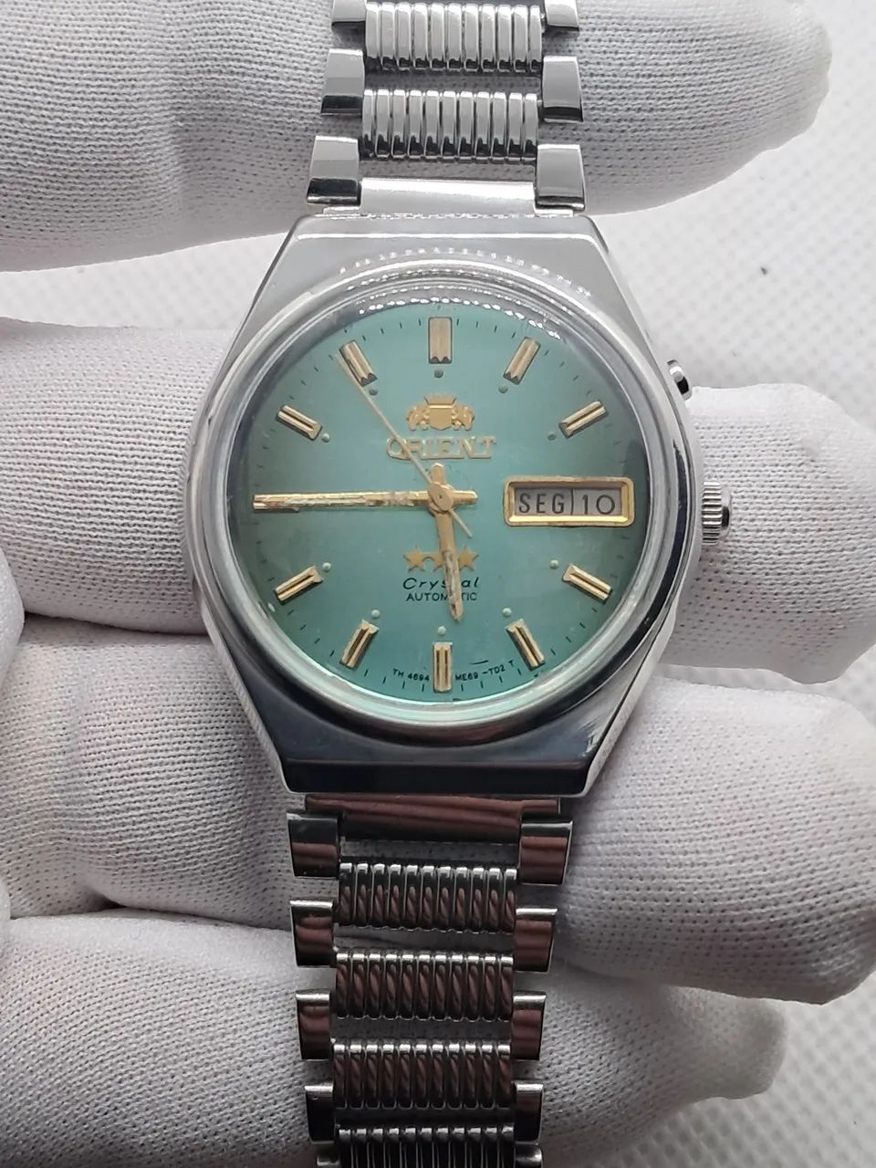 Relogio Orient crystal automático 