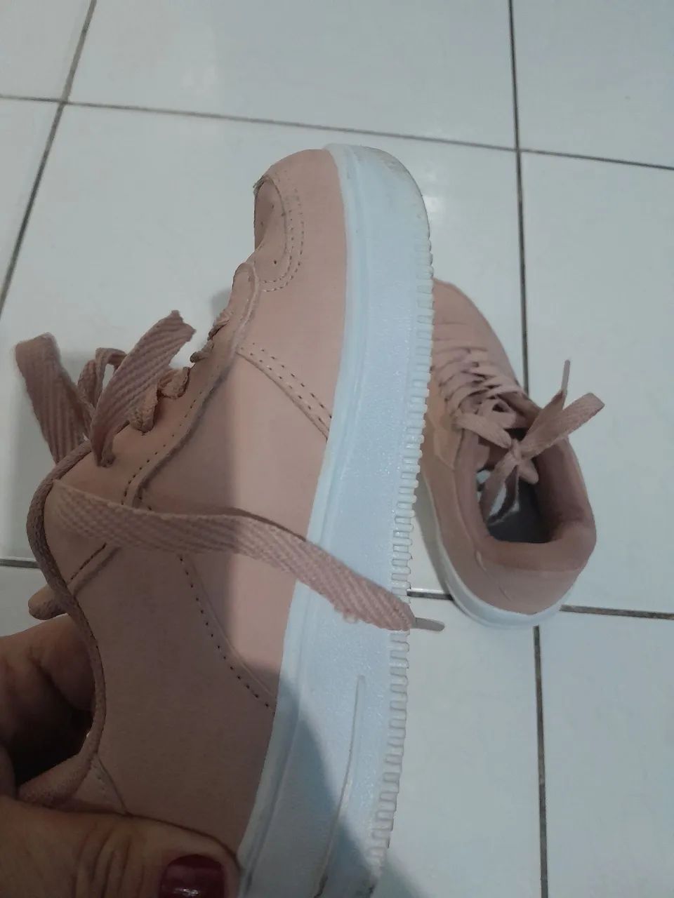 Tênis rose infantil - Foto 3