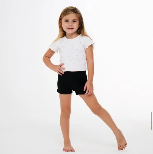 short interno infantil de algodão - Foto 2