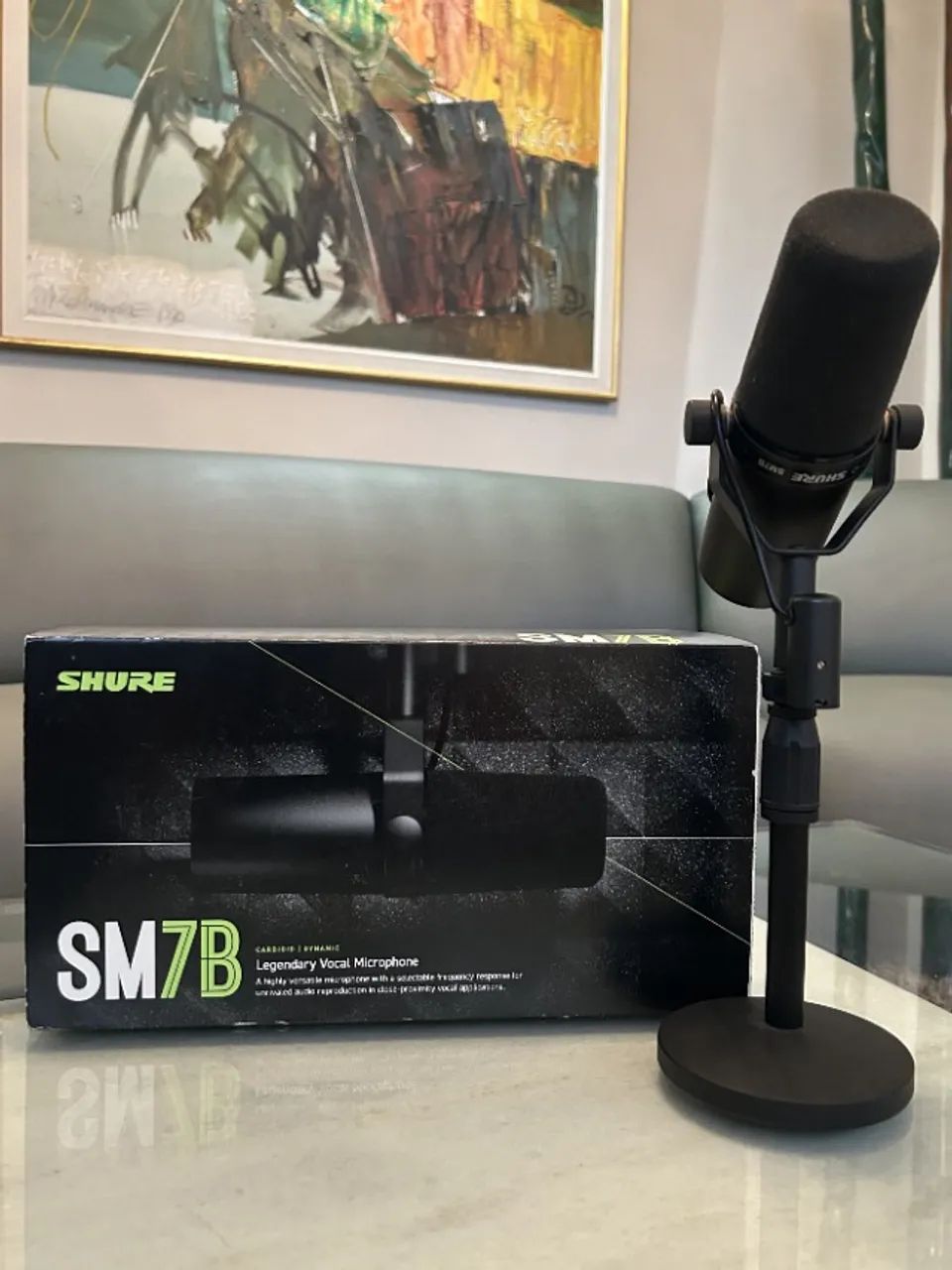 Microfone Shure SM7B (ORIGINAL)