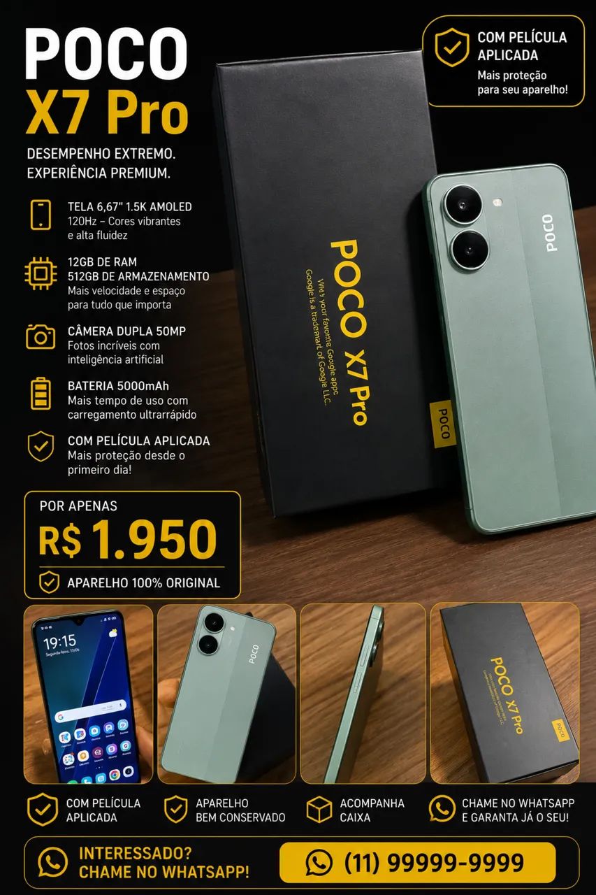 Poço x7 pro - Foto 3