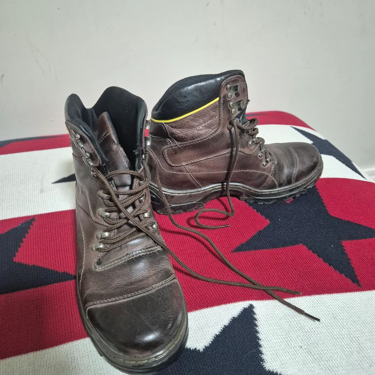 Bota Caterpillar couro  - Foto 2