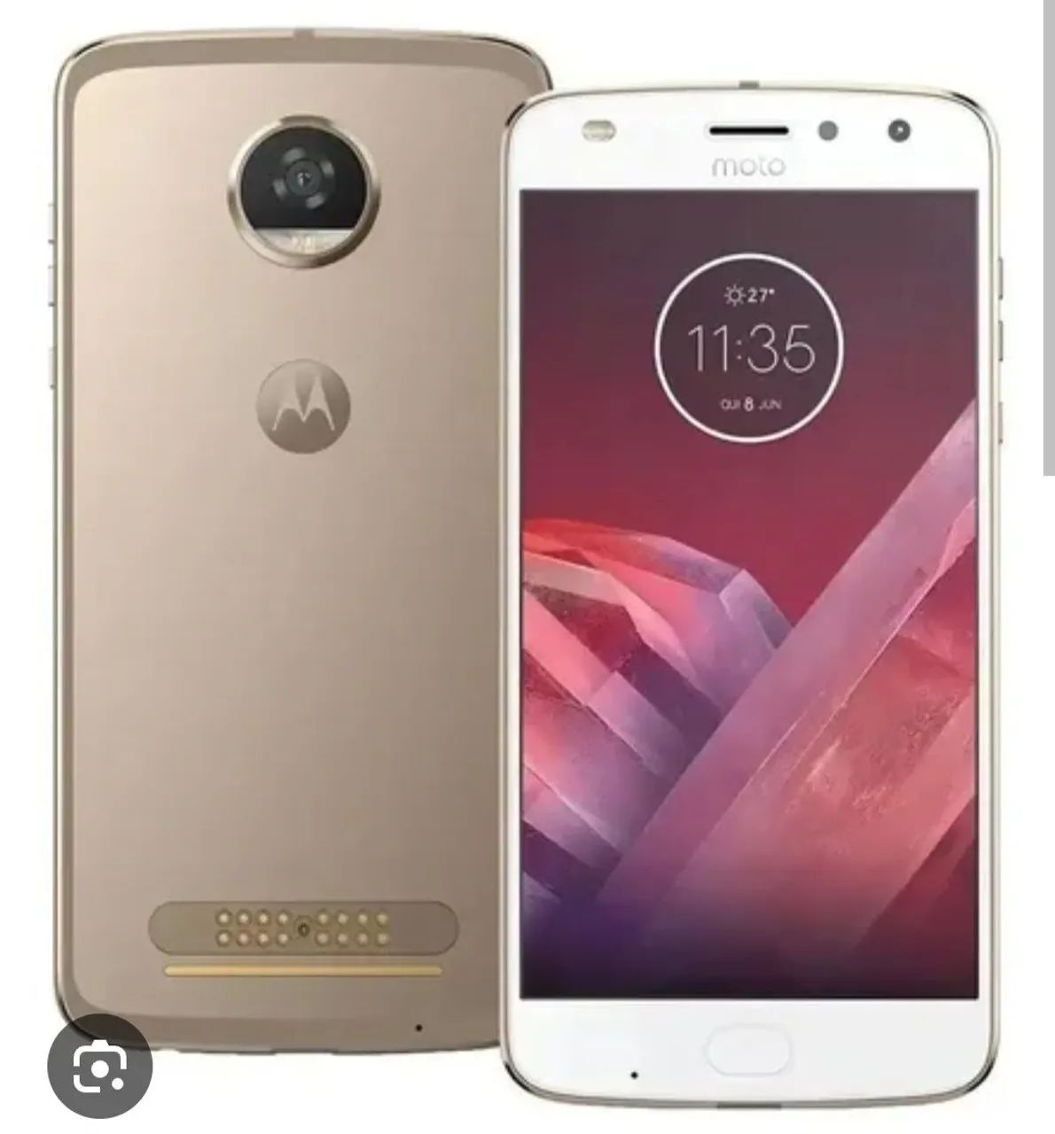 Moto z2 play com caixa de som - Foto 2