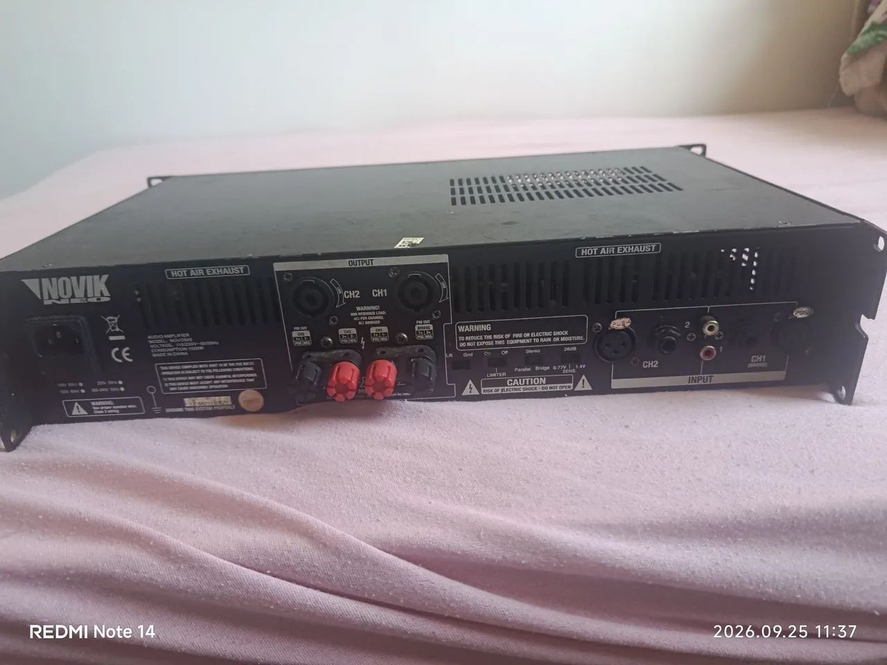 Amplificador de som  - Foto 5