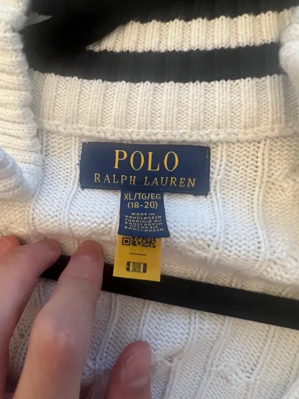 Full Zip Trançado Ralph Lauren P - Foto 2
