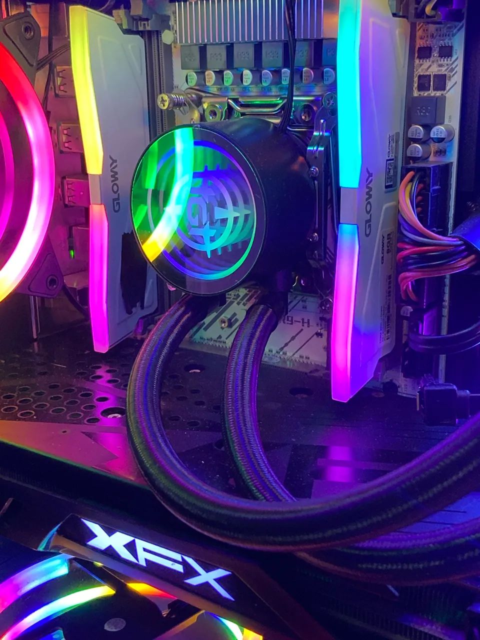 Kit placa mãe + processador