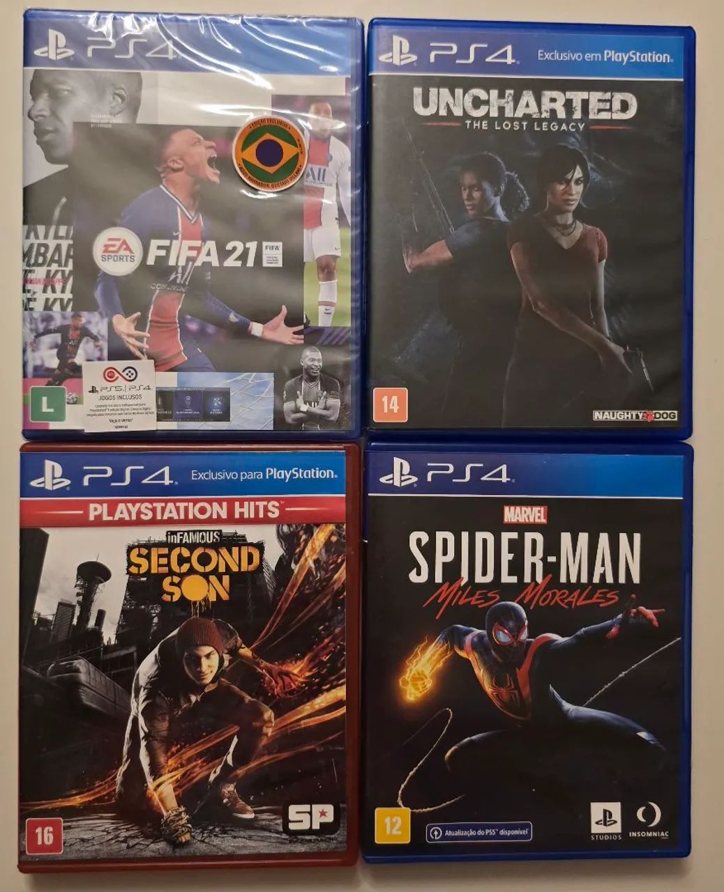 Jogos PS4 