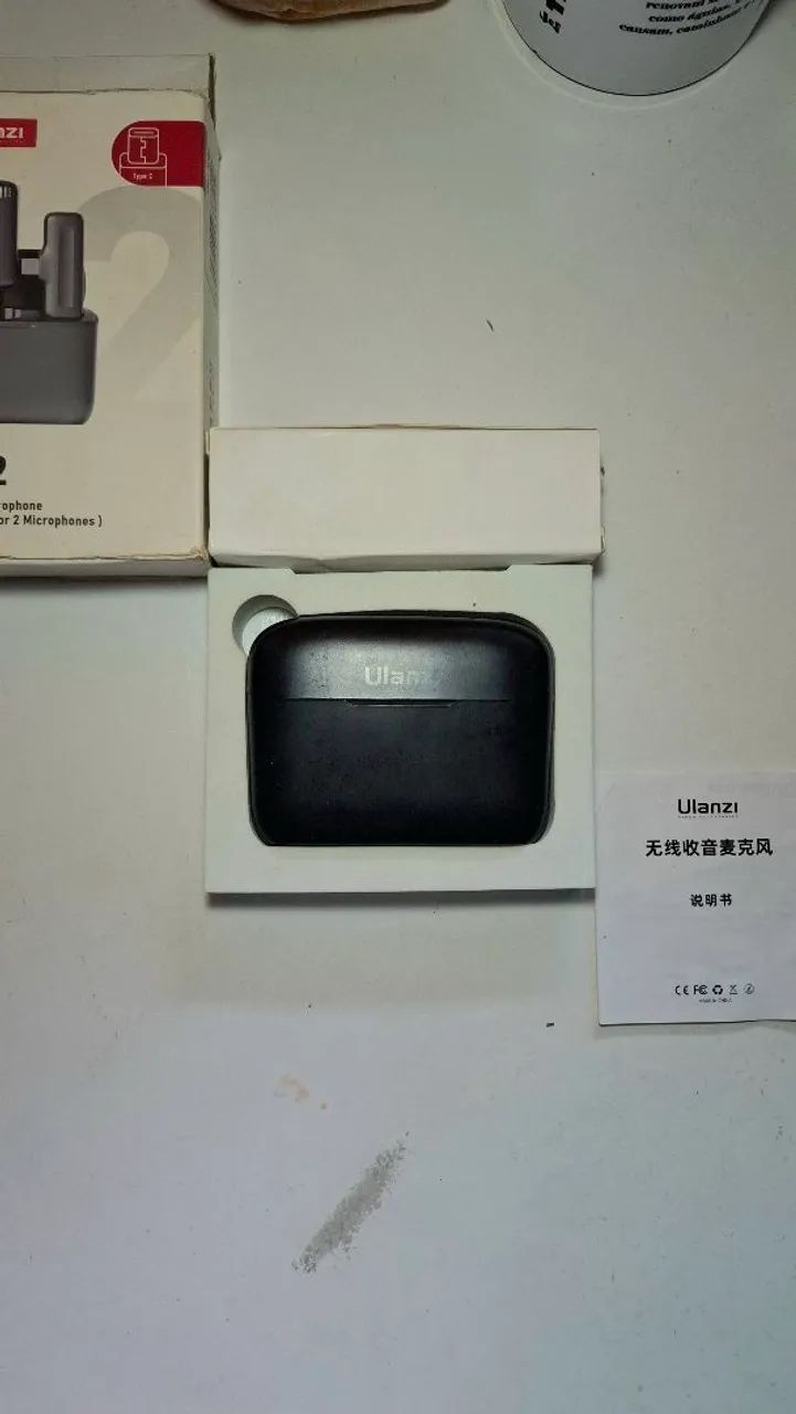Microfone Lapela Ulanzi J12 - Foto 2