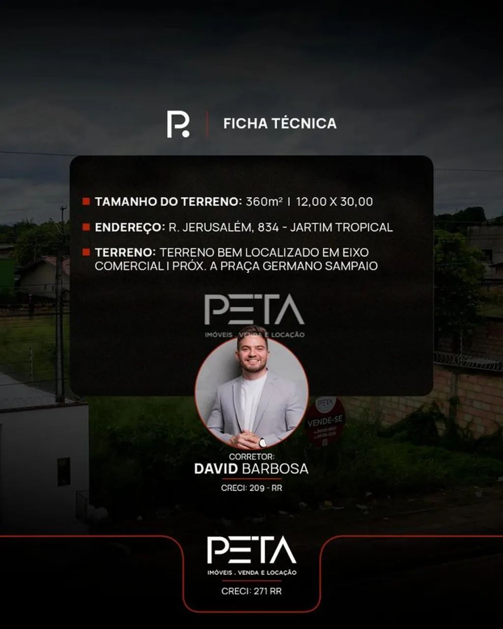 Lote/Terreno à Venda, Jardim Tropical - Boa Vista - Foto 5
