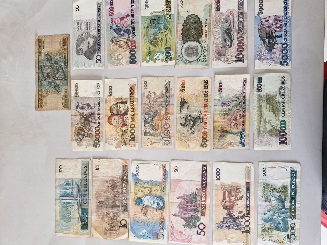 Células antigas colecionador 19 notas dos anos 80 - Foto 4