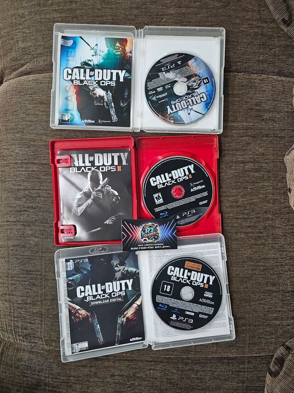 CALL OF DUTY BLACK OPS 1, 2 E 3 (PS3) - Foto 3