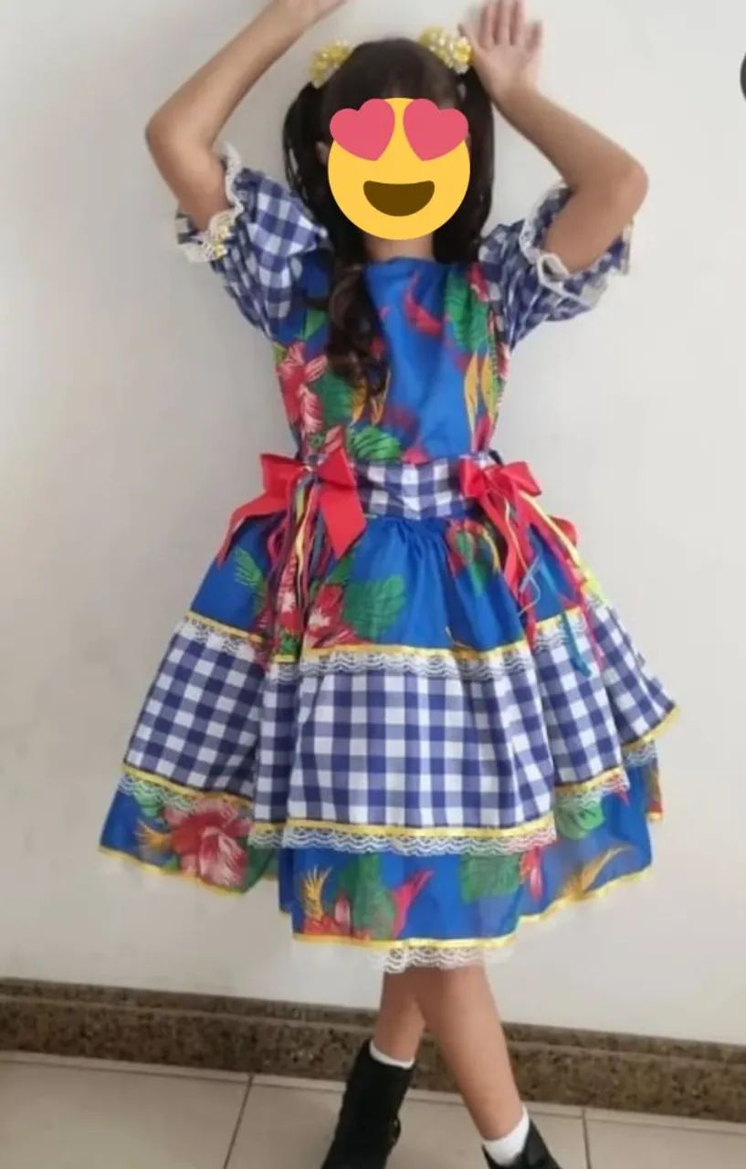Vestido Luxo com tule 
