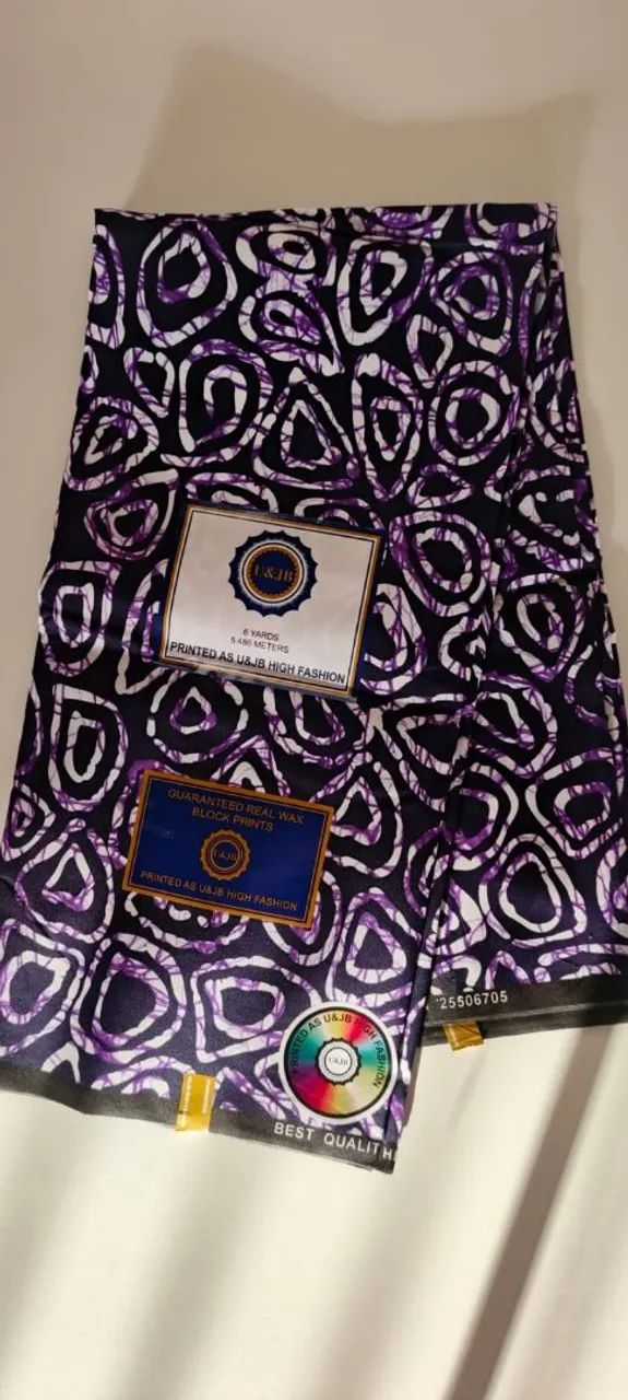 ?Tecido africano (ankáras) ideal para trajes de axé e moda afro - Foto 4