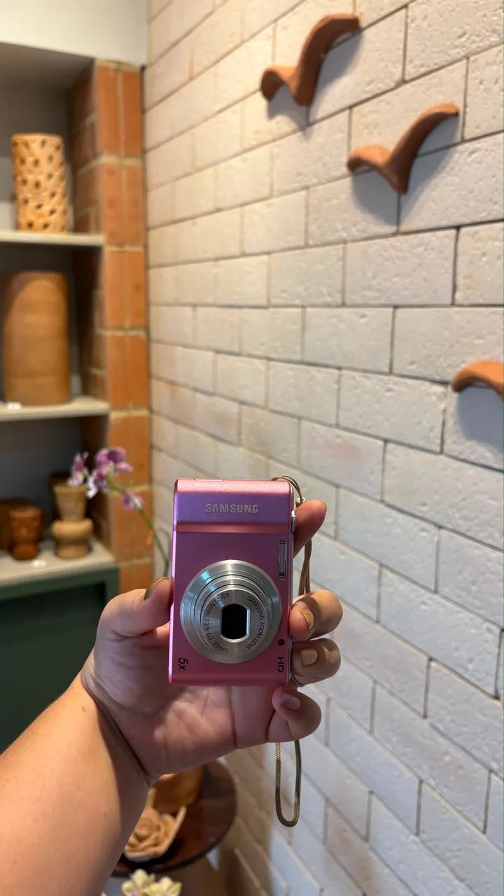 Câmera Digital ST64 Rosa  - Foto 2
