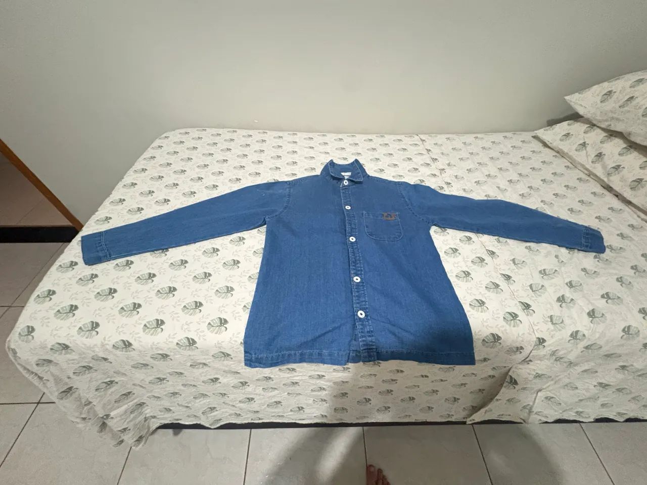 Jaqueta masculina jeans  - Foto 4