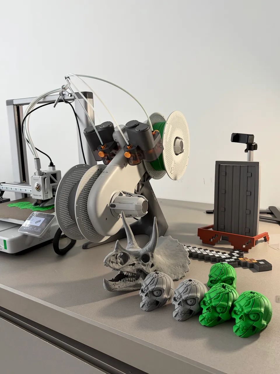 Bambu Lab A1 Combo + AMS Lite I Impressora 3D Multicolor - Foto 3
