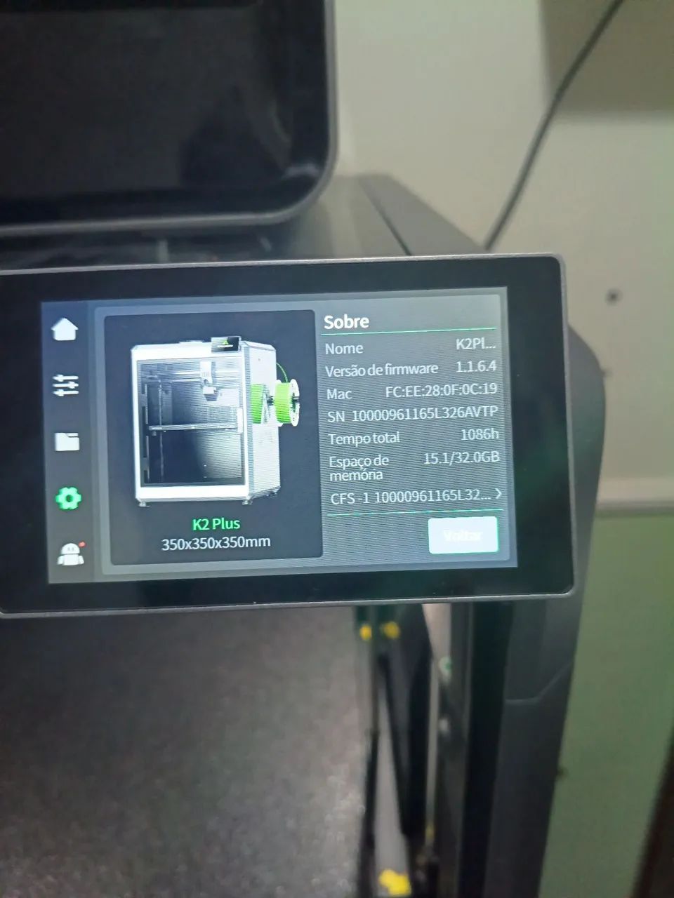 K2 plus com 1086 horas de uso com cfs incluso - Foto 3