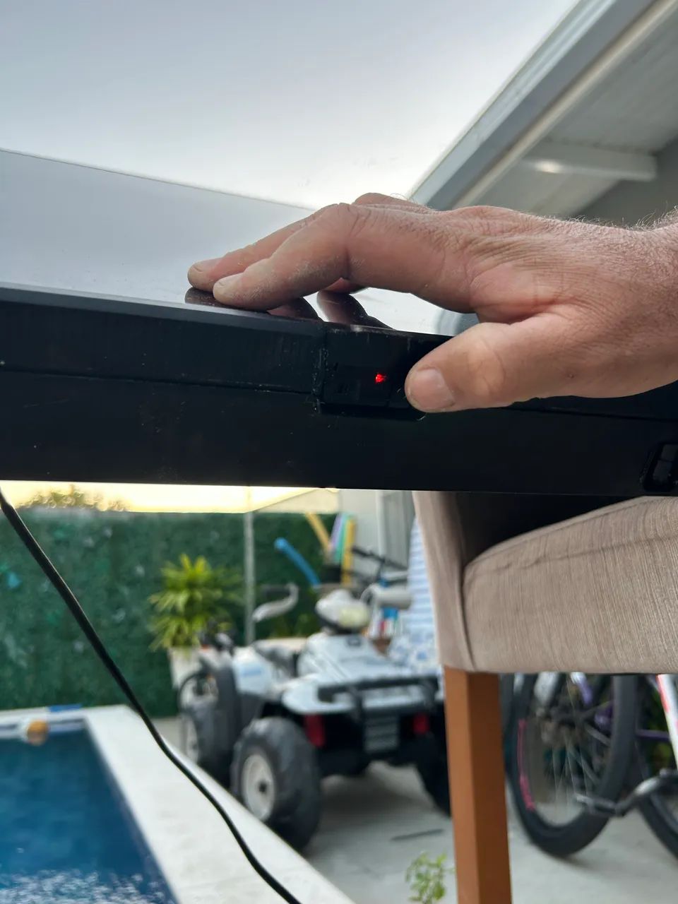 TV Samsung para retirada de peças 