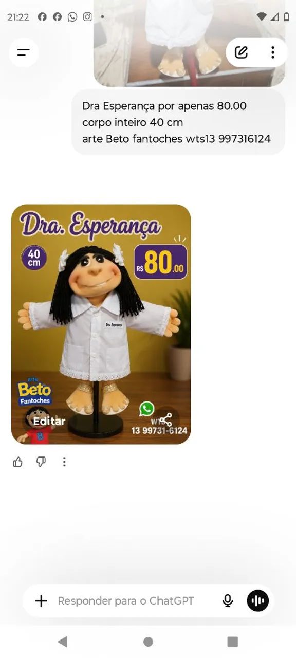 Fantoche dra Esperança 