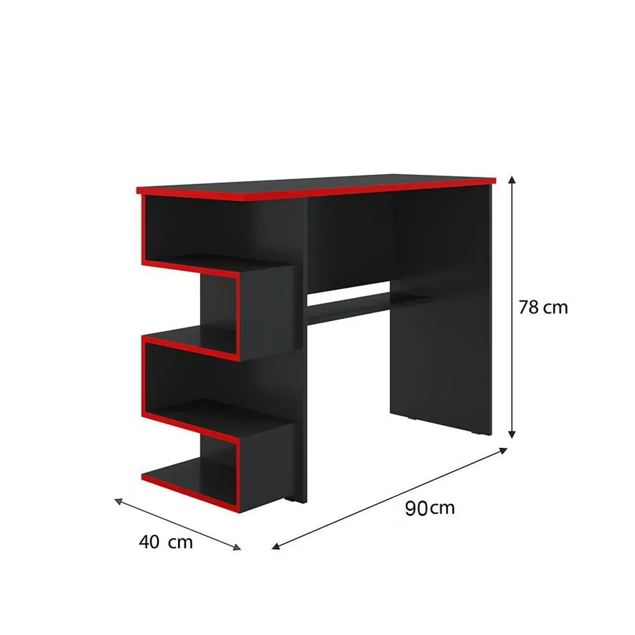 Mesa gamer com frete grátis  - Foto 4