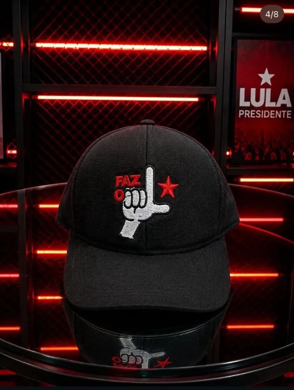 CHAPEU LULA E FLAVIO - Foto 2