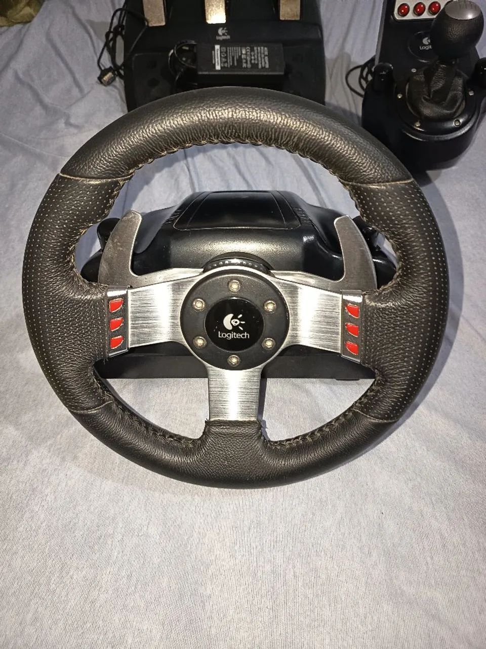 Logitech G37 ? Volante Logitech G27 Completo - Ótimo Estado! - Peças e Acessórios de ...