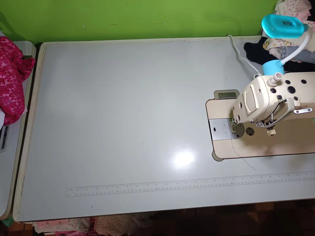 Máquina industrial reta Singer - Foto 4