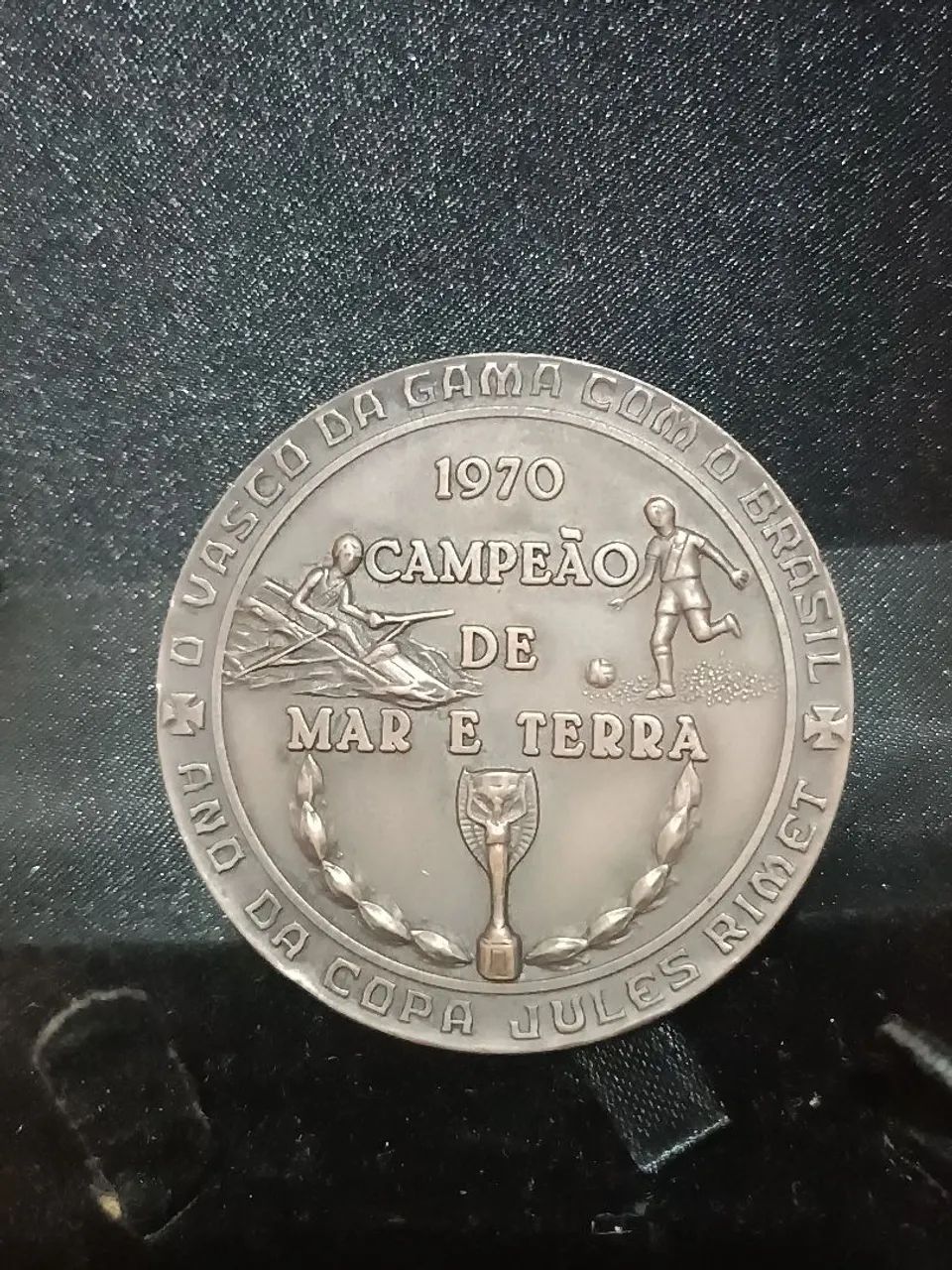 MEDALHA DO VASCO 1970 - CAMPEÃO DE TERRA E MAR - Foto 2